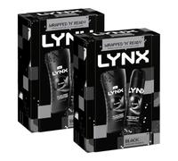 Lynx Black Duo Gift Set 2 piece, Pack of 2