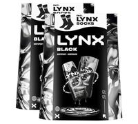 Lynx Black Duo Gift Set for Men Body Spray and Bodywash, 2 Pack - Sophisticated Scent, Long-Lasting Freshness and Gentle Skin Care for Daily Grooming Routine