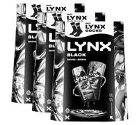 Lynx Black Duo Gift Set for Men Body Spray and Bodywash, 3 Pack - Sophisticated Scent, Long-Lasting Freshness and Gentle Skin Care for Daily Grooming Routine