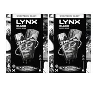 Lynx Black Duo Gift Set for Men with Body Spray and Bodywash, 2 Pack -Complete Daily Grooming Kit with Fresh Masculine Scent, Skin Hydration, Odour Protection, Ideal Gift Set