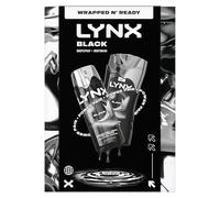 Lynx Black Gift Set for Men - Daily Grooming Duo with Fresh Scent & Skin Care