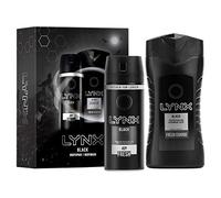 Lynx Black Mens Gents Shower Gel & Deodorant Duo Set 2 Piece 2 Pack