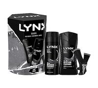 LYNX Black Duo & Socks Deodorant Gift Set Body Wash & Body Spray perfect for his daily routine 2 piece
