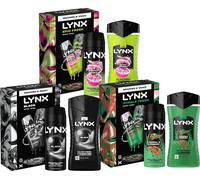 Lynx Black Epic Jungle 24 Day Grooming Gift Set 3PACK Shower Gel Deodorant Spray