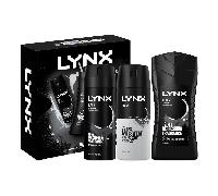 Lynx Black Trio Gift Set
