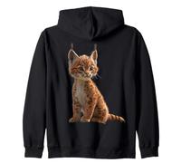 Lynx Bobcat Wild Cat Big Cats Cute Lynxes Zip Hoodie