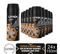 Lynx XL 48-H High Definition Fragrance Gold Body Spray Deodorant 6 Pack, 200ml