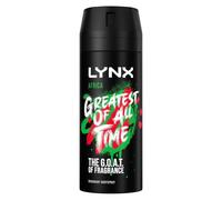 Lynx Men's Body Spray Africa 48-H High Definition Fragrance Deo For Men, 150ml in Black Lynx Black