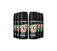 Lynx 'body Spray' Africa High Definition Deo For Men, 6X150Ml In Green Green