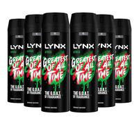 Lynx Body Spray Africa Pack of 6 x 200ml