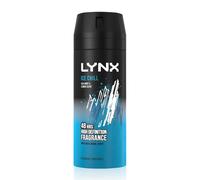 Lynx Body Spray Ice Chill 48-H High Definition Fragrance Deo For Men, 150Ml In Black Black