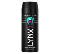 3 x 150ml Lynx JAVA Retro Limited Edition Deodorant Body Spray For Men