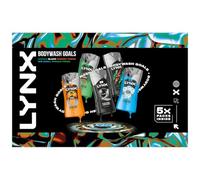 Lynx Bodywash Collection 5pk gift set collection for men Perfect for Birthdays, Christmas Birthday Holiday