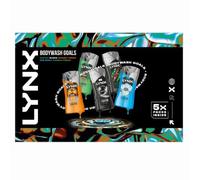 Lynx Bodywash Collection 5pk gift set collection for men Perfect for Birthdays, Christmas Birthday Holiday