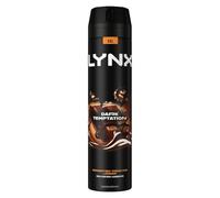 Lynx Dark Temptation Aerosol Body Spray Men's Deodorant Spray with a smooth dark chocolate scent for 48 hours of odour-busting, high definition fragrance 250 ml