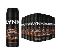 Lynx Dark Temptation Deodorant Body Spray 150ml, 36 Pack, 48H Chocolate Scent