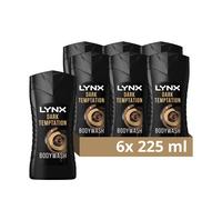 Lynx Dark Temptation Shower Gel 12 hours of irresistible smell 6x 225 ml