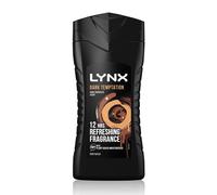 Lynx Dark Temptation Shower Gel 12Hr Refreshing Fragrance 225Ml In Black Black