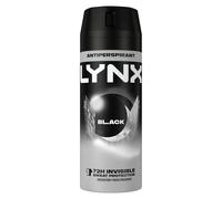 Lynx Dry Black Aerosol Anti-Perspirant Deodorant, 150ml
