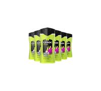 LYNX Epic Fresh 12 hours of freshness Shower Gel bodywash with a grapefruit & tropical pineapple scent 225 ml pack of 6, White