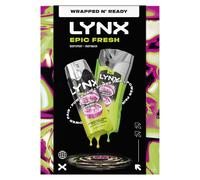 Lynx Epic Fresh Duo Gift Set with a body wash and a body spray perfect for an...