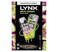 Lynx Epic Fresh Duo Gift Set with a body wash and a body spray perfect for any occasion 2 piece