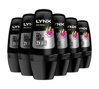 Lynx Epic Fresh Grapefruit & Tropical Pineapple Scent Deodorant Roll On For Men Dry & Fresh for 48 Hours An Iconic Fresh Fragrance Deodorant For Men 50 ML (Pack of 6)
