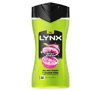Lynx Men's Epic Fresh Shower Gel 12Hr Refreshing Fragrance 225ml in Green