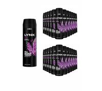 Lynx Excite Body Spray Xl 48-Hour Hd Fragrance Deodorant, 200Ml, 24 Pack In Black Black