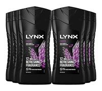 Lynx Excite Shower Gel Mens Body Wash, 225ml (6 Pack)