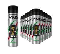 Lynx FIFA Africa Anti-Perspirant Deodorant Spray, 200ml, 18 Pack