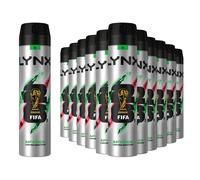 Lynx FIFA Africa Anti-Perspirant Deodorant Spray 250ml, 18 Pack