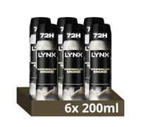 Lynx FIFA Limited Edition Fine Marshmallow Smoke Deodorant Body Spray 200ml, 6pk