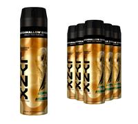 Lynx FIFA Limited Edition Fine Fragrance Collection Marshmallow Smoke Body Spray 200ml, 6 Pack - 72H Freshness Premium Deodorant, Luxury Scent Infused with Essential Oils