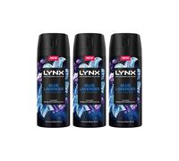 Lynx Fine Fragrance Blue Lavender Deo 'body Spray'150Ml, 3 Pack In Purple Purple One Size