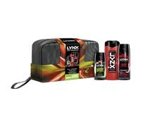 Lynx Fine Fragrance Cherry Spritz Washbag Collection Gift Set 3 piece