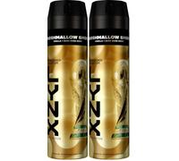 Lynx Fine Fragrance Collection Marshmallow Smoke Premium Body Spray 200 ml (Pack of 2)