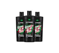 Lynx G.o.a.t 'shower Gel' Up To 12H Refreshing Xxxl 700Ml, 3 Pk In Green Green One Size