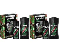 Lynx Gift Set Africa The O.G. Duo with our iconic smelling body wash and body spray perfect for any occasion 2 piece (Pack of 2)