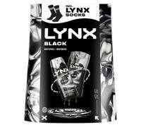 Lynx Gift Set Black Duo with a body wash, a body spray and Socks perfect for an…