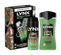 Lynx Jungle Fresh Duo Gift Set with a body wash and a body spray perfect for any occasion 2 piece