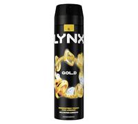 Lynx XL 48-H High Definition Fragrance Gold Body Spray Deodorant 6 Pack, 200ml