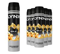 Lynx Gold XXL 72H Dry Protection AntiPerspirant Deodorant, 6pk, 250ml
