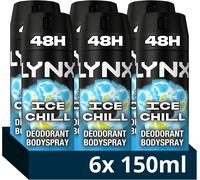 Lynx Ice Chill Aerosol Body Spray Men'S Deodorant Spray with an Iced Mint & Lemo
