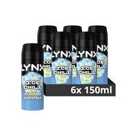 'Body Spray' Ice Chill 48-H High Definition Deo, 6x150ml Lynx Blue One Size