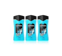 Lynx Ice Chill Shower Gel 'body Wash' For Men, 3X225Ml In Blue Blue One Size