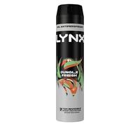 Lynx Jungle Fresh 72hr Anti-Perspirant Deodorant Spray for Men 6x 250 ml