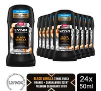 Lynx Jungle Fresh Anti Perspirant Stick 50ml 12 Pk Mens Deodorant 48H Protection