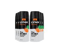Jungle Fresh Anti Sweat Anti-Perspirant 'Body Spray',6x150ml Lynx Orange One Size