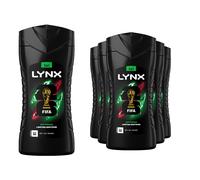 Lynx Limited Edition FIFA Africa 3in1 Body Wash 225ml, 6 Pack